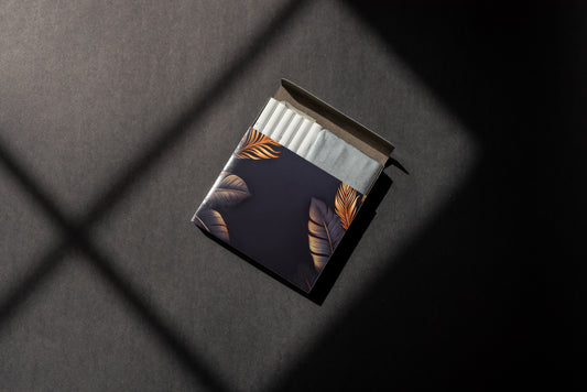 Cigarette Case Feathers